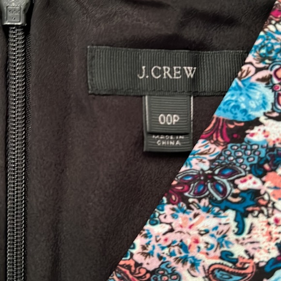 J.Crew long sleeve ruffle hem dress XXSP - Picture 3 of 4